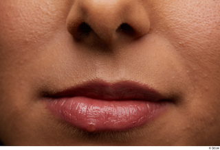 HD Face Skin Wild Nicol face lips mouth skin pores…